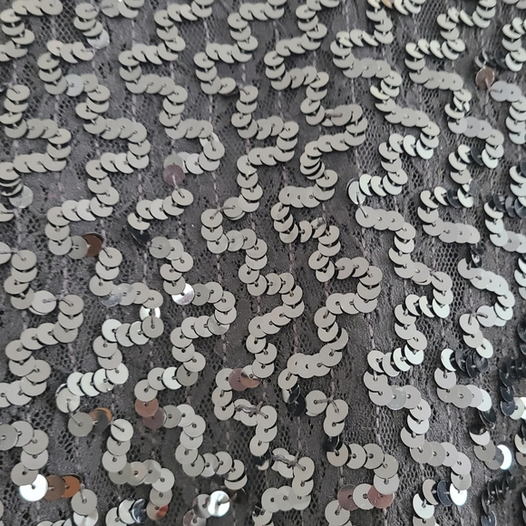 VINTAGE - STRAPLESS SEQUIN DRESS - Picture 3 of 5